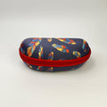 Black Feather Glasses Protective Case