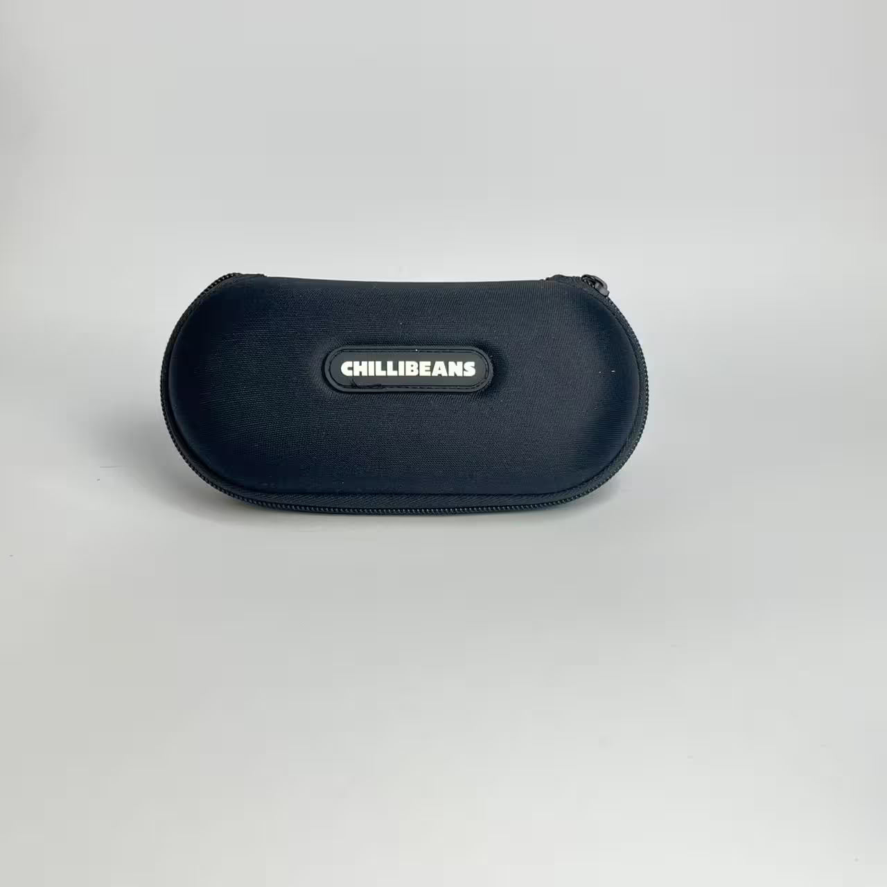 Premium Black Zipper Glasses Case