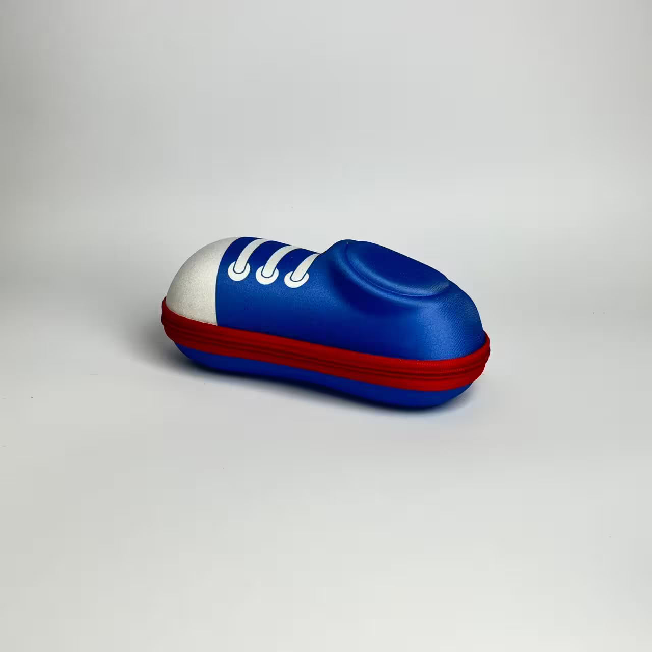 Kids Blue & White Fancy Glasses Case