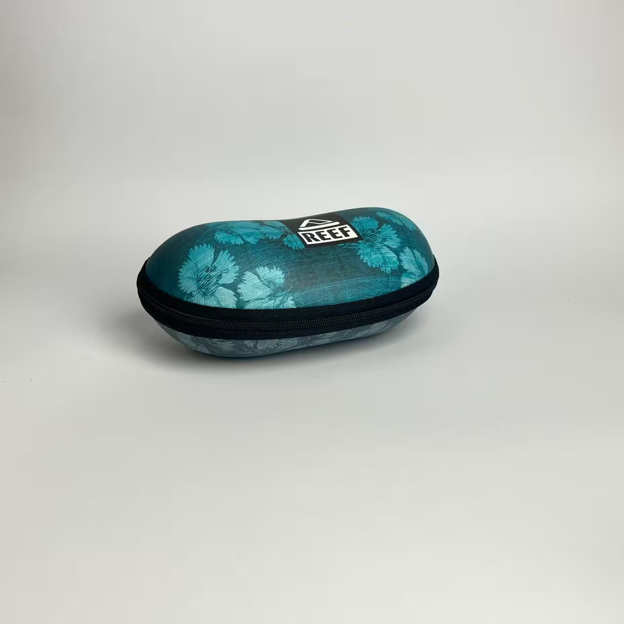 Sea Green Printed Fabric Zipper Case
