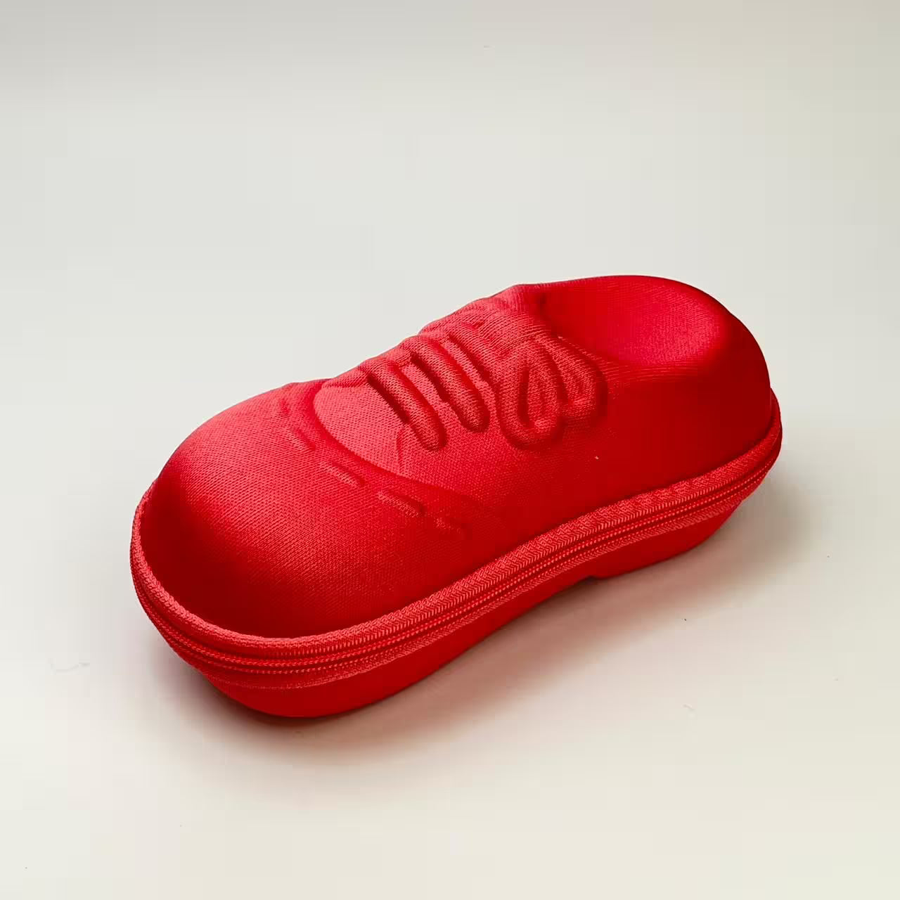 Red Fabric Kids Glasses Protective Case
