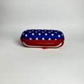 Kids White Star Luxury Glasses Case