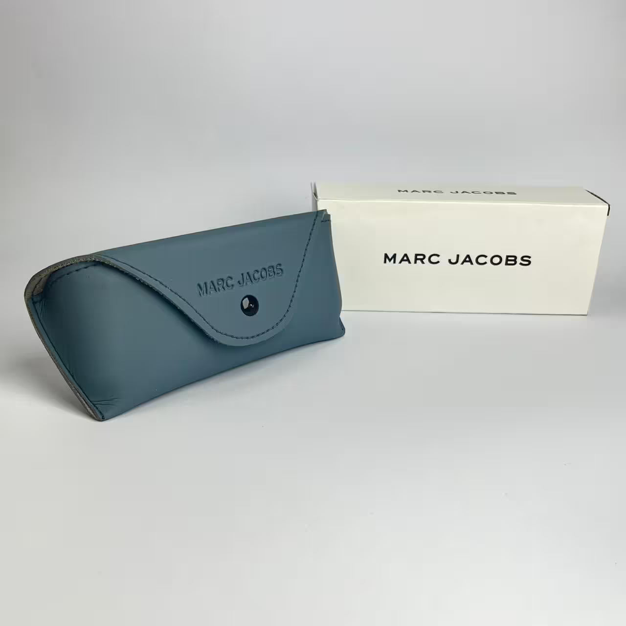 Marc Jacobs Premium Sea Green Leather Glasses Case