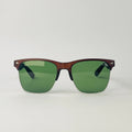 A-Grade Clubmaster Brown Sunglasses
