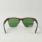 A-Grade Clubmaster Brown Sunglasses