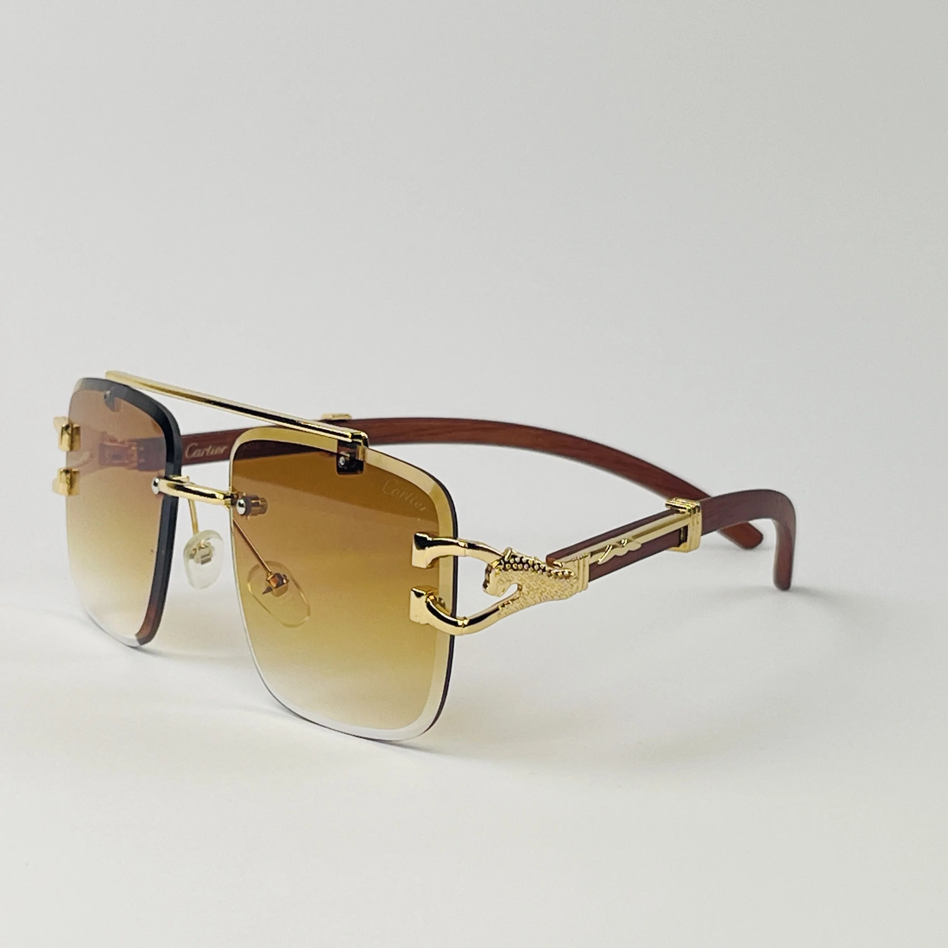 Cartier Goldwood Rimless