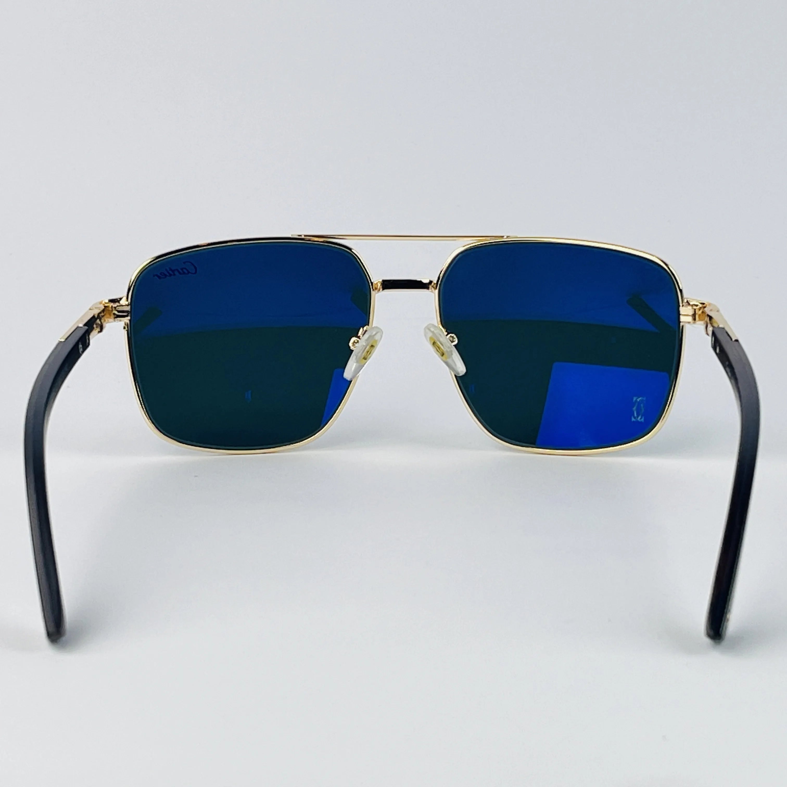 Cartier Golden Aura – Premium Square Sunglasses